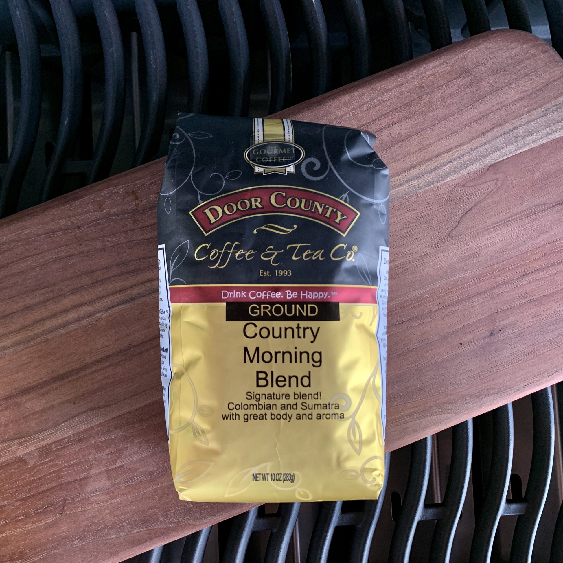 Door County Coffee Grounds - 100% Colombian, 10 ounces image