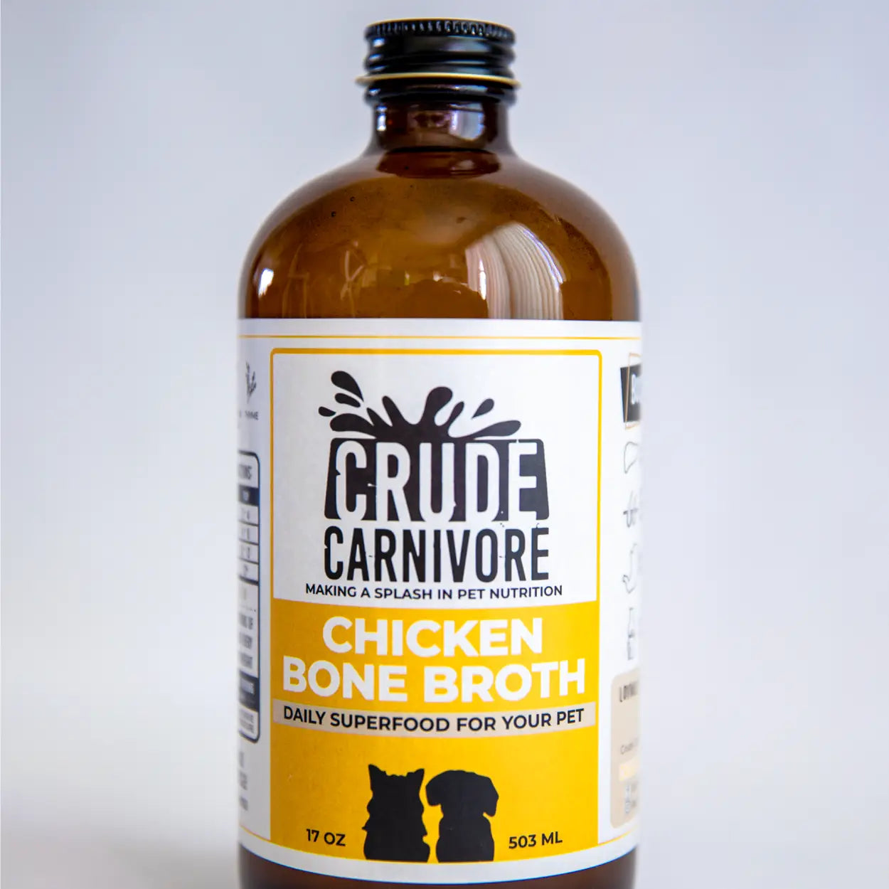 Crude Carnivore Bone Broth- Chicken