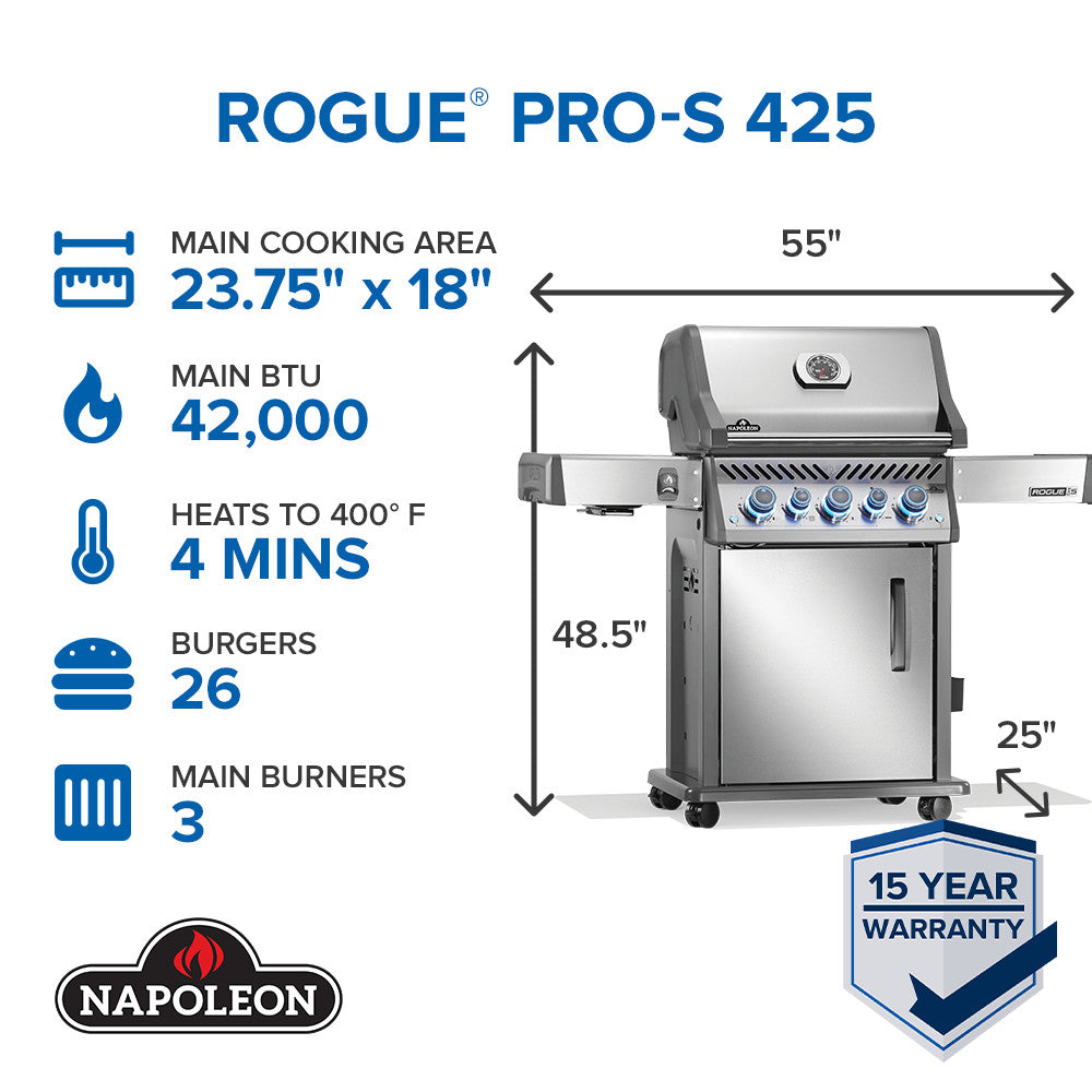 Napoleon Rogue Pro-S 425 RSIB